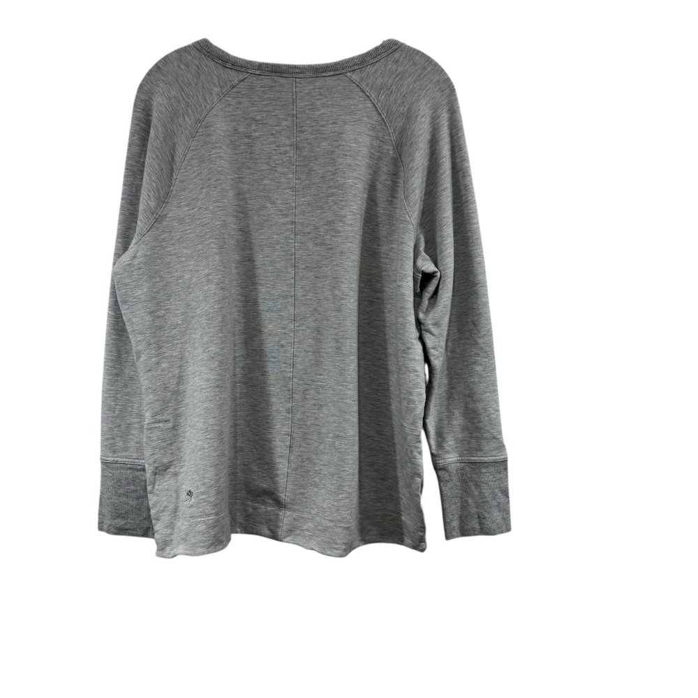 Athleta Coaster Luxe Recover Sweatshirt Gray Lounge Comfy Soft 659287 Sz Large - Picture 4 of 13